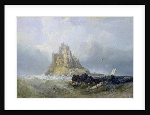 St. Michael's Mount, Cornwall by William Clarkson Stanfield