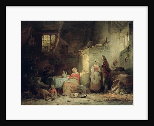 Conversation after the Meal, 1840 by Ferdinand de Braekeleer