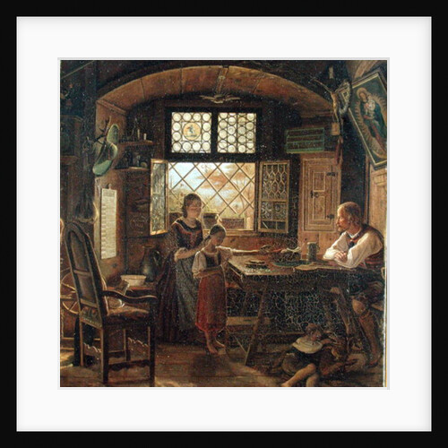 Sunday Morning in Tyrol, 1831 by Rudolph Friedrich Wasmann