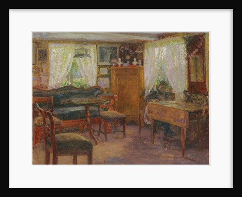 Sitting Room in Finkenwerder by Julius August Friedrich Theodor von Ehren
