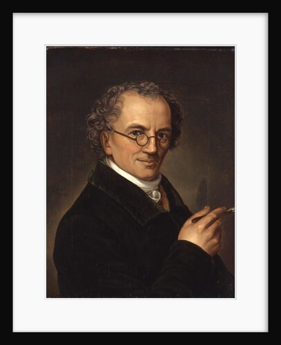 The Artist Friedrich Carl Groger 1828 by Carl Heinrich Adolph Grimm