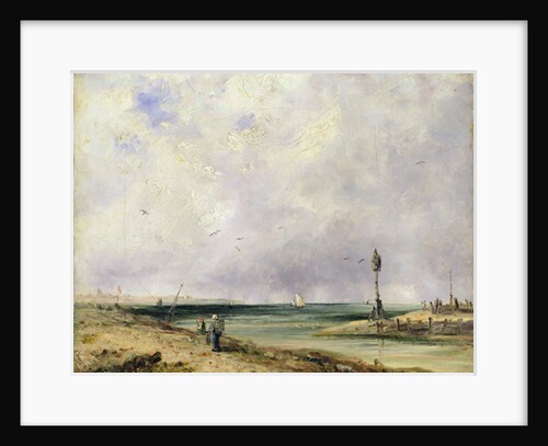 Beach Scene by Richard Parkes Bonington