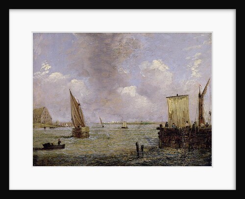 On the Thames by Patrick Nasmyth