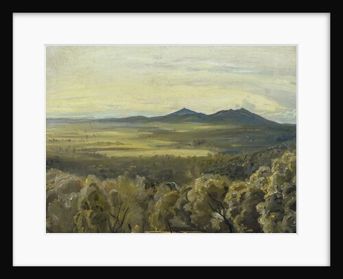 Italian Landscape, 1833 by Rudolph Friedrich Wasmann