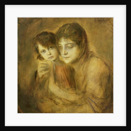 Mother and Child, 1893 by Franz Seraph von Lenbach