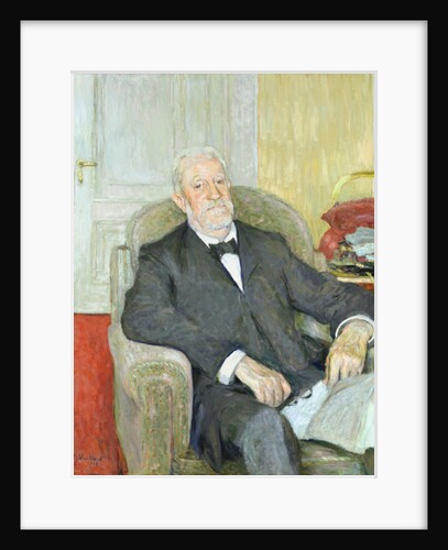 Senator Eduard Wilhelm Ludwig Heinrich Roscher 1913 by Edouard Vuillard