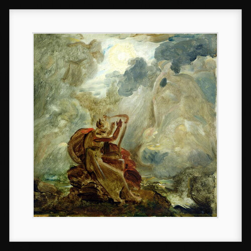 Ossian Conjures Up the Spirits with His Harp on the Banks of the River of Lora, c.1811 by Francois Pascal Simon Baron Gerard