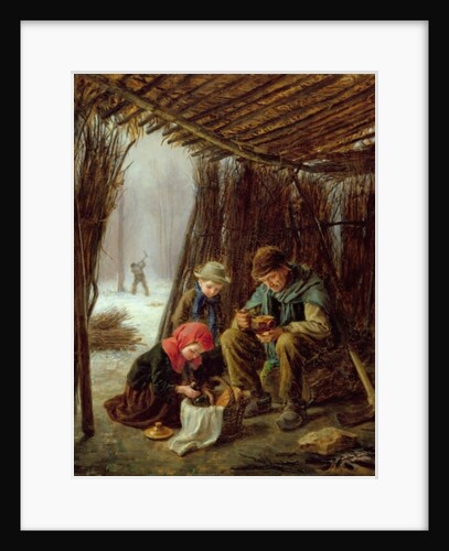 The Woodcutter's Meal, 1873 by Pierre Edouard Frere