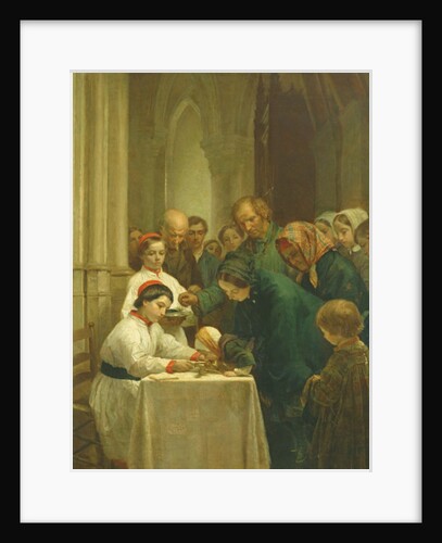 Good Friday in Notre-Dame Church by Pierre Edouard Frere