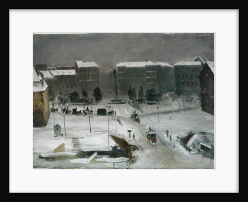 The Belle-Alliance Square in Berlin, 1870 by Ascan Lutteroth