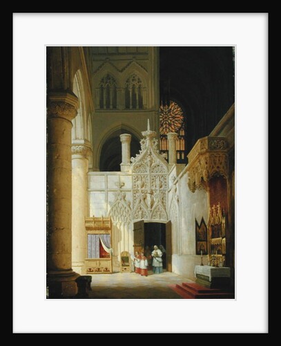 Gothic Church, 1831 by Max Emanuel Ainmiller