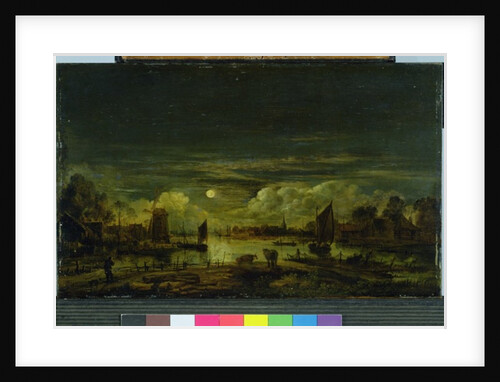 Moonlit Landscape by Aert van der Neer