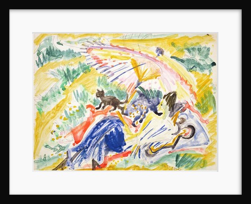 Sunbathing, 1919 by Ernst Ludwig Kirchner