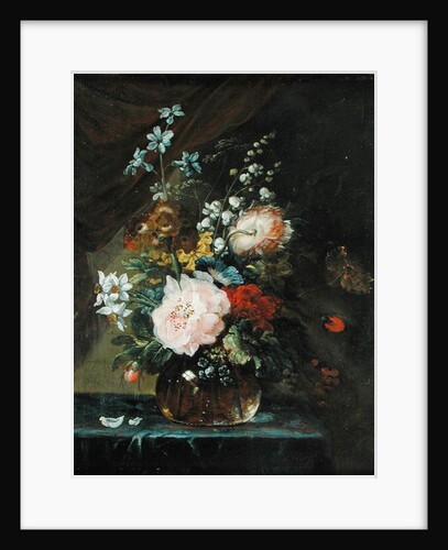 Flower Study by Neeltje de (17th Century) Vlieger