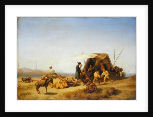 Landscape in Italy by Joseph Heinrich Marr