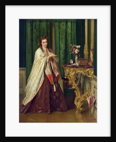 Woman at her Toilet, 1862 by Gustave Leonard de Jonghe