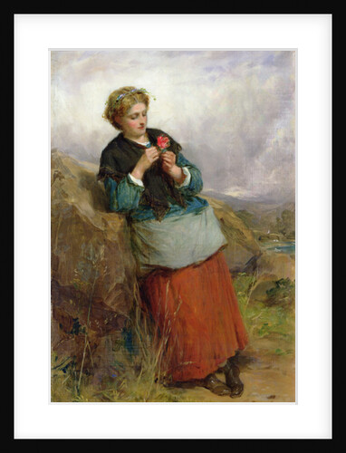 The Flower of Dunblane, 1867 by Thomas Faed