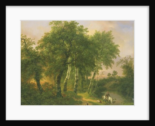 Landscape in Geldern by Pierre Jean Hellemans