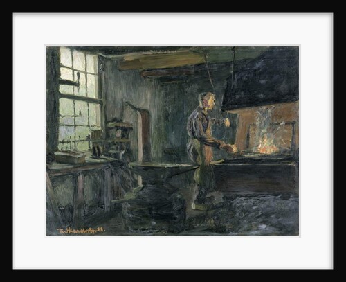 The Forge, 1906 by Konrad von Kardorff