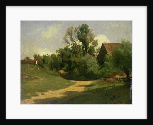 Landscape near Oberaudorf by Adolf Stabli