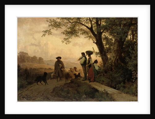 Returning Shepherd by Karl Schlesinger