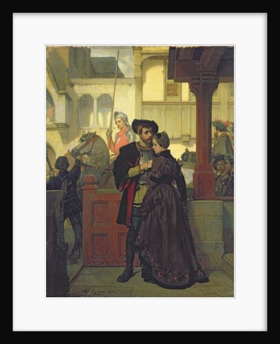 Farewell, 1864 by Wilhelm Koller