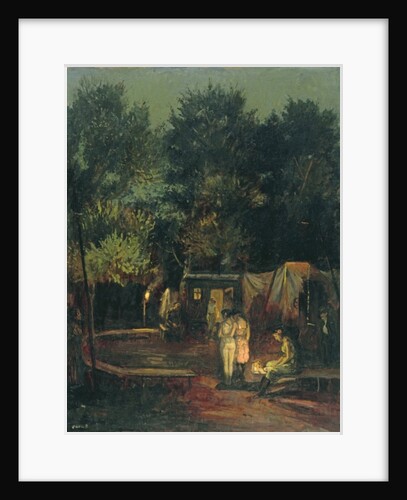 Circus under Trees, 1912 by Amandus Faure