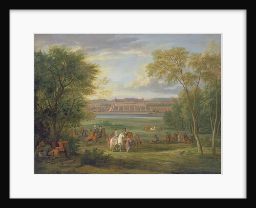 The Chateau of Saint Germain by Adam Frans van der Meulen