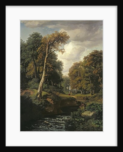 Landscape, 1850 by August Weber