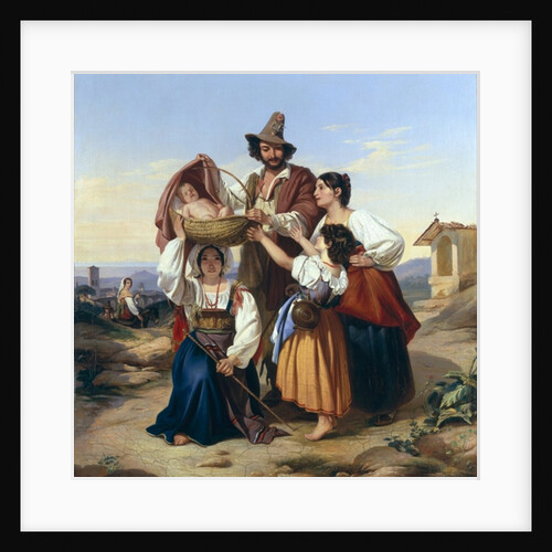 Italian Herdsman, 1835 by Leopold Pollak
