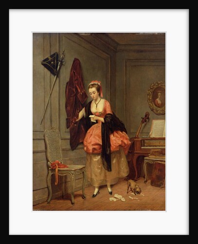 The Beloved Mistress, 1846 by Louis Coulon