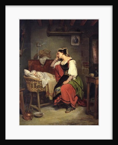 The Sick Child by Jean Augustin Franquelin