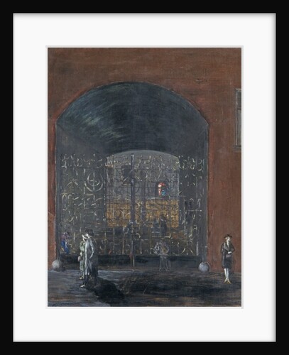 Street scene by Joachim Ringelnatz