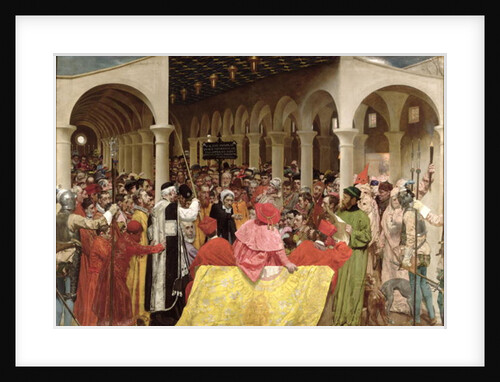 Granvelle and the Witch, 1877 by Jan van Beers