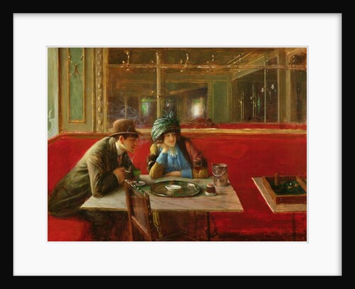 At the Cafe by Jean Beraud