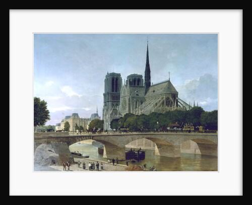 Notre Dame, Paris, 1884 by Felix Benoist