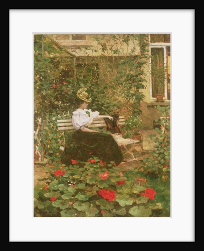 Flowers on the Terrace by Victor Gilsoul