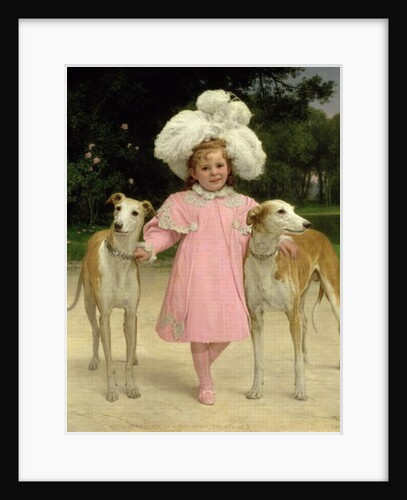 Alice Antoinette de la Mar, aged five by Jan van Beers