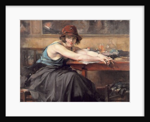 In the Cafe by Jean Gouweloos