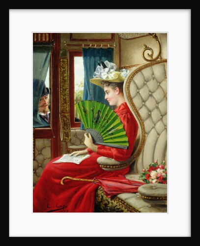 The Indiscretion, 1895 by Constant Aime Marie Cap