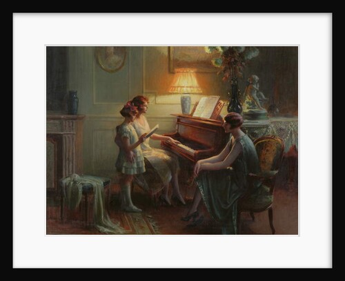 The Singing Lesson by Delphin Enjolras