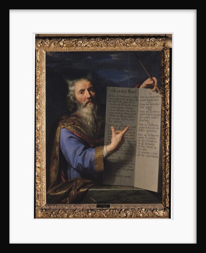 Moses with the Tablets of the Law by Philippe de Champaigne