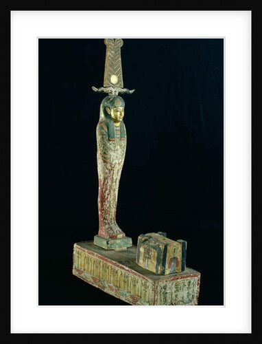 Funerary statuette of Ptah-Sokar-Osiris by Late Period Egyptian