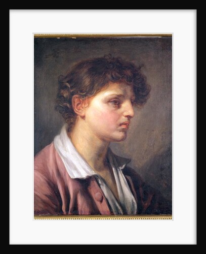 Portrait of a Young Man by Jean Baptiste Greuze