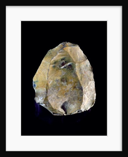Core stone, used for making tools, c.250000 BC by Prehistoric Prehistoric