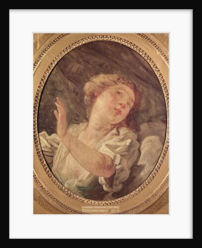 Young Woman Turning Away or, La Resistance by Jean-Honore Fragonard