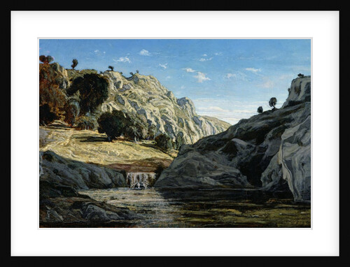 Memories of Ollioules gorge, 1861 by Paul Camille Guigou