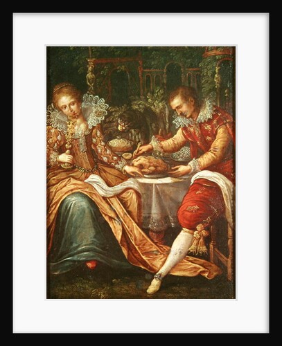 The Five Senses: Taste by Frans I Pourbus