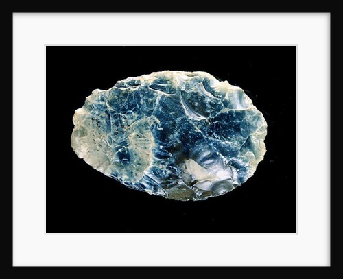 Acheulean Biface flint, Lower Palaeolithic by Prehistoric Prehistoric