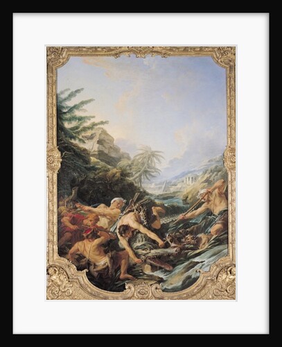 Crocodile Hunt by Francois Boucher